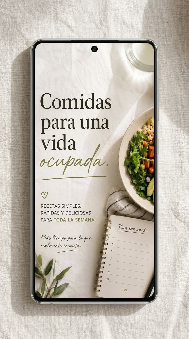 Cocina inteligente: cocina una vez y come toda la semana